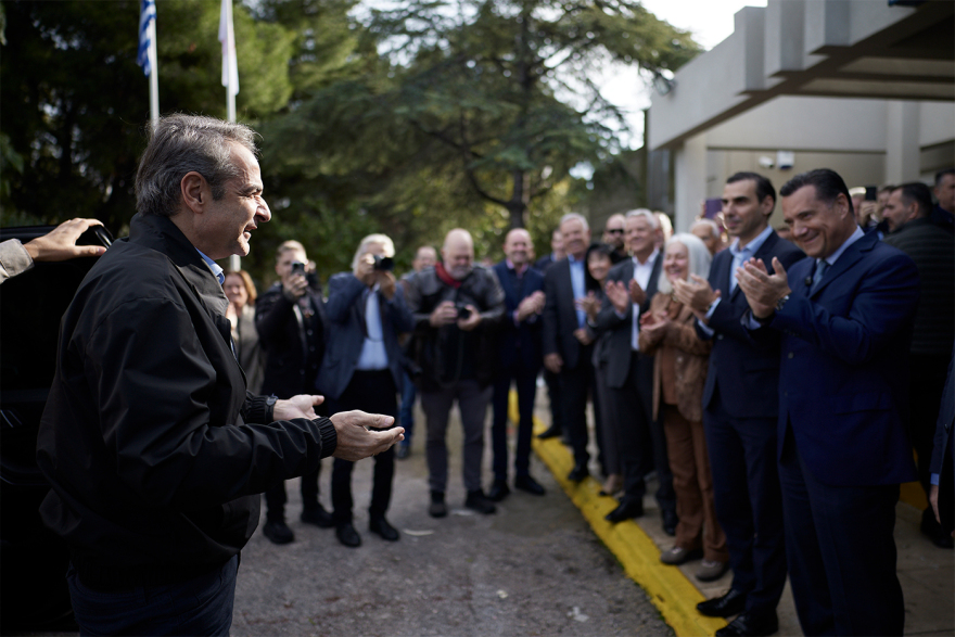 Στο ανακαινισμένο Κέντρο Υγείας Μαρκόπουλου ο Κυριάκος Μητσοτάκης