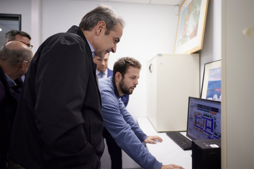 Στο ανακαινισμένο Κέντρο Υγείας Μαρκόπουλου ο Κυριάκος Μητσοτάκης