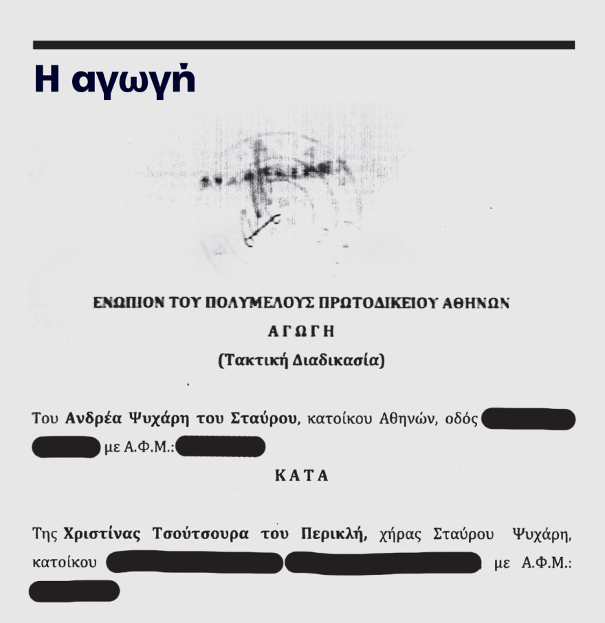 Οικογενειακός εμφύλιος - Αγωγή του Ανδρέα Ψυχάρη στη χήρα του πατέρα του για 19 τεράστιας αξίας έργα τέχνης Οικογενειακός εμφύλιος - Αγωγή του Ανδρέα Ψυχάρη στη χήρα του πατέρα του για 19 τεράστιας αξίας έργα τέχνης