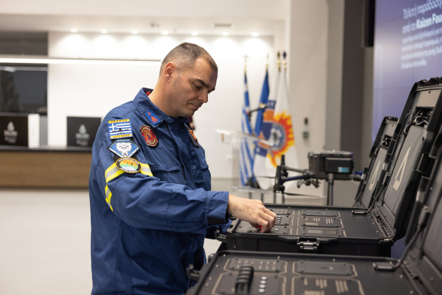 Τελετή παράδοσης-παραλαβής τεχνολογικού εξοπλισμού δωρεά του Kaizen Foundation