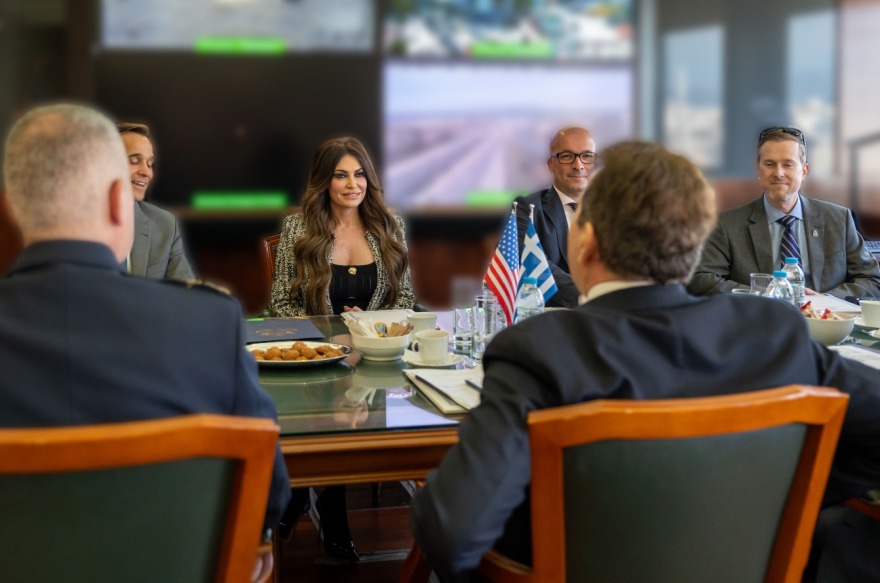 Επίσκεψη Γκιλφόιλ στο υπουργείο Προστασίας του Πολίτη: Τι συζήτησαν με τον Μιχάλη Χρυσοχοΐδη 