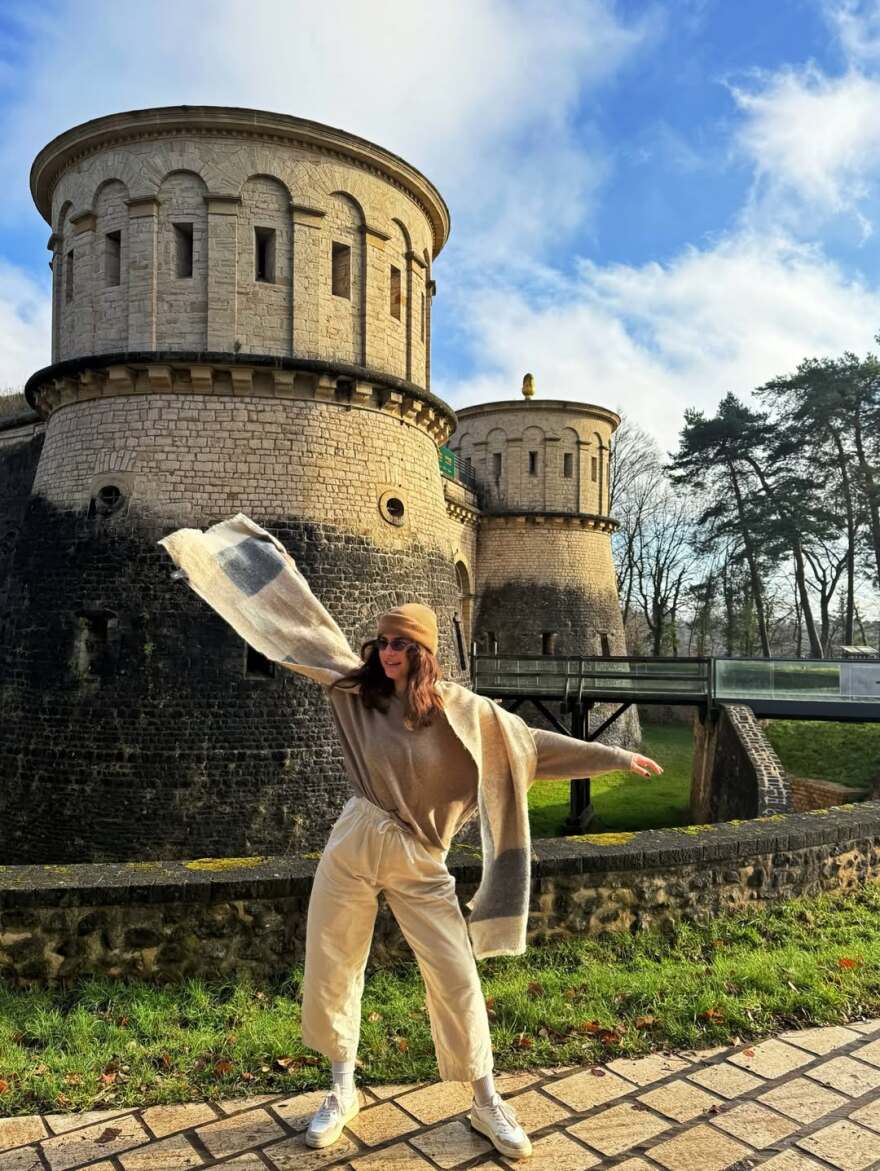 Δανάη Παππά: Το φωτογραφικό άλμπουμ από το ταξίδι της στο Λουξεμβούργο