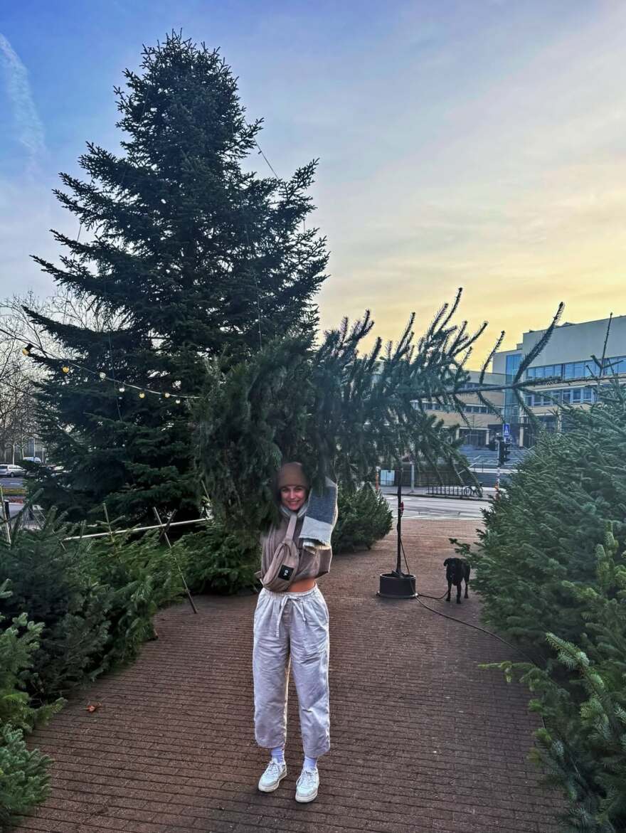 Δανάη Παππά: Το φωτογραφικό άλμπουμ από το ταξίδι της στο Λουξεμβούργο