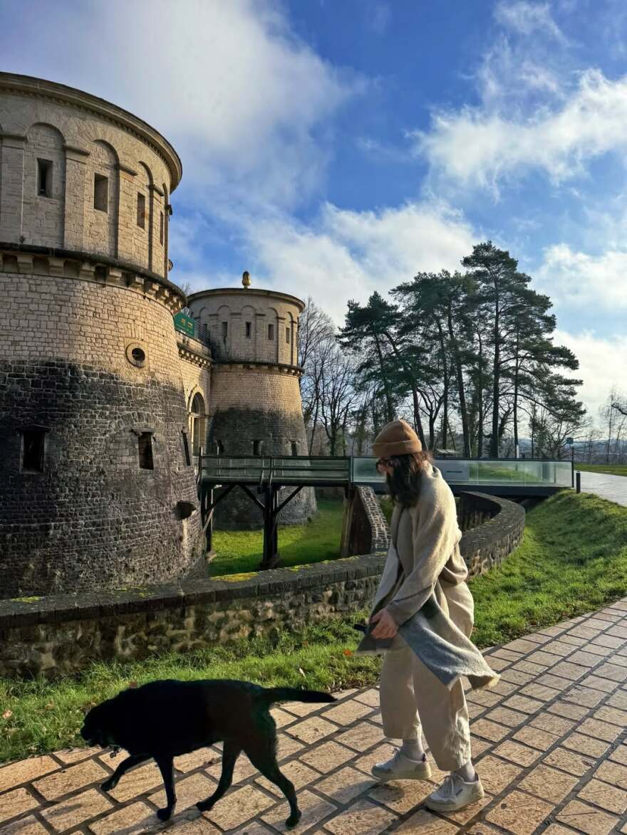 Δανάη Παππά: Το φωτογραφικό άλμπουμ από το ταξίδι της στο Λουξεμβούργο