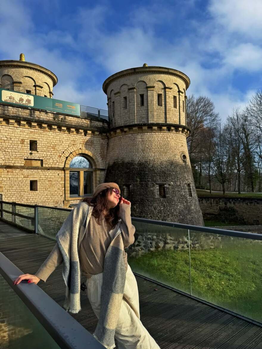 Δανάη Παππά: Το φωτογραφικό άλμπουμ από το ταξίδι της στο Λουξεμβούργο