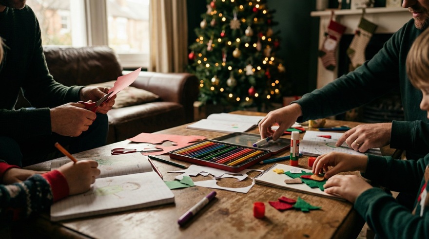 Η μαγεία των Χριστουγέννων ζωντανεύει στα ράφια του βιβλιοχαρτοπωλείου της γειτονιάς
