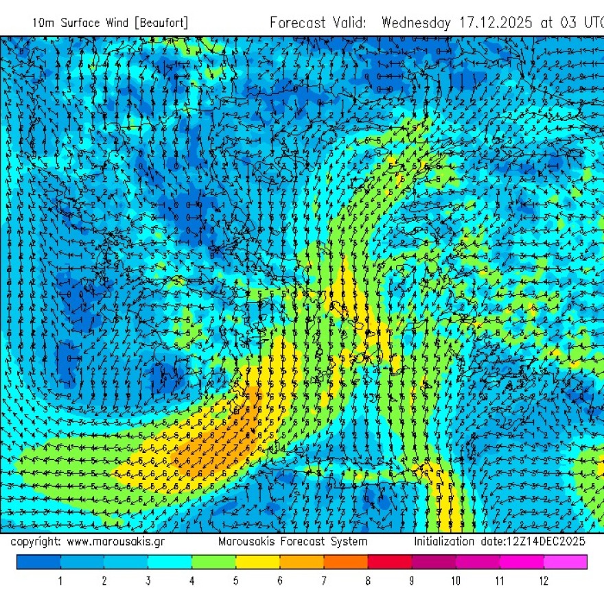 Καιρός του «ωμέγα εμποδιστή» μέχρι την Παρασκευή γράφει ο Μαρουσάκης, τι θα ακολουθήσει για τα Χριστούγεννα