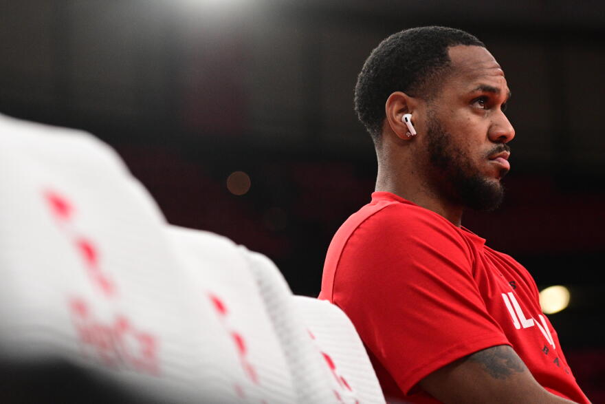 Ολυμπιακός: Στο ΣΕΦ για να δει το παιχνίδι με την Βαλένθια ο Μόντε Μόρις, φωτογραφίες 