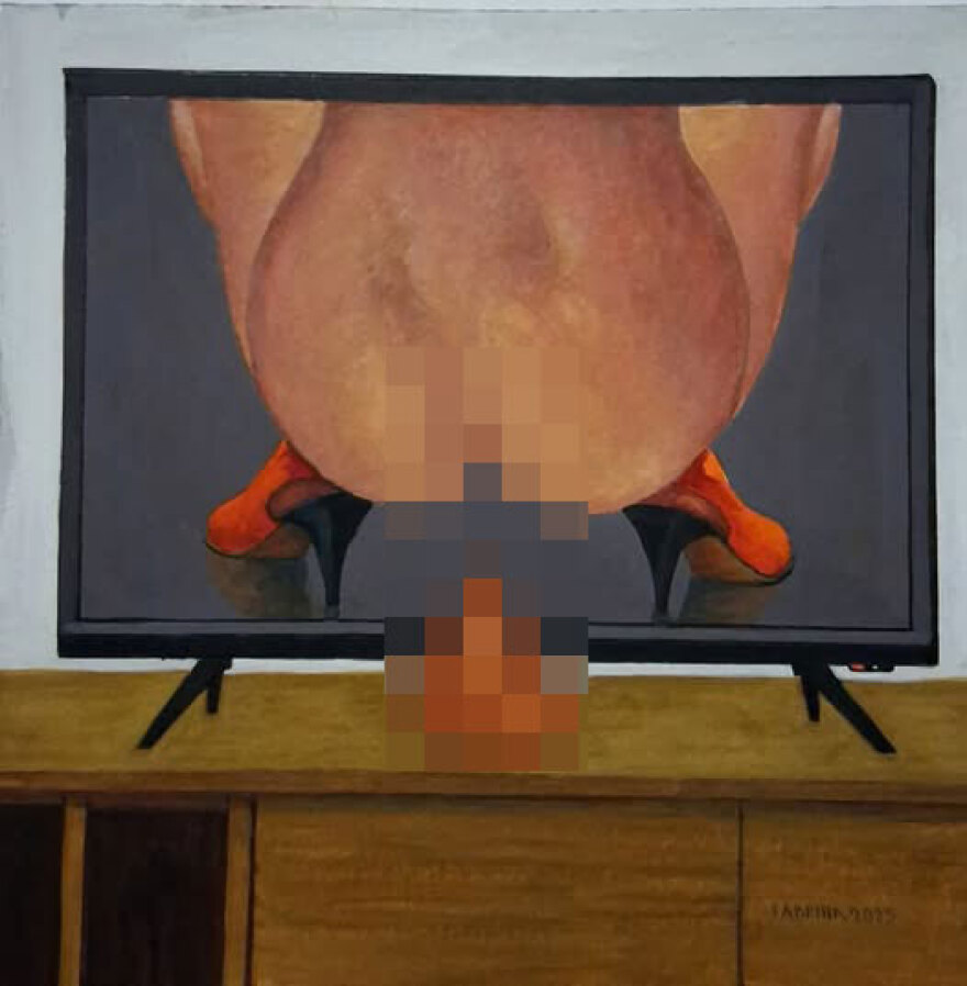 Σάλος στην Κύπρο με έργα του ζωγράφου Γιώργου Γαβριήλ, αντιδράσεις για εικόνες του Χριστού και της Παναγίας