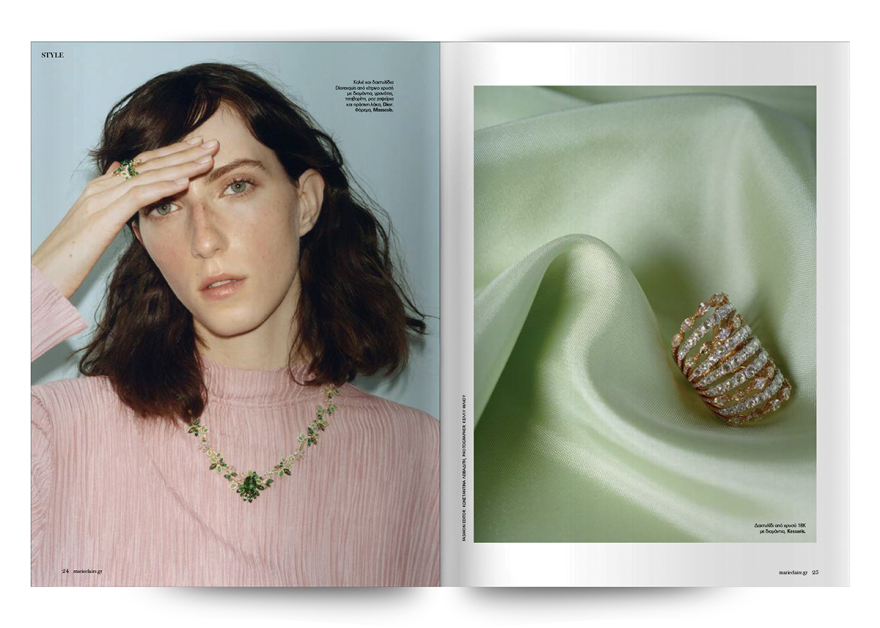 Η Βαλέρια Γκολίνο στο γιορτινό εξώφυλλο του Marie Claire Ιανουαρίου!