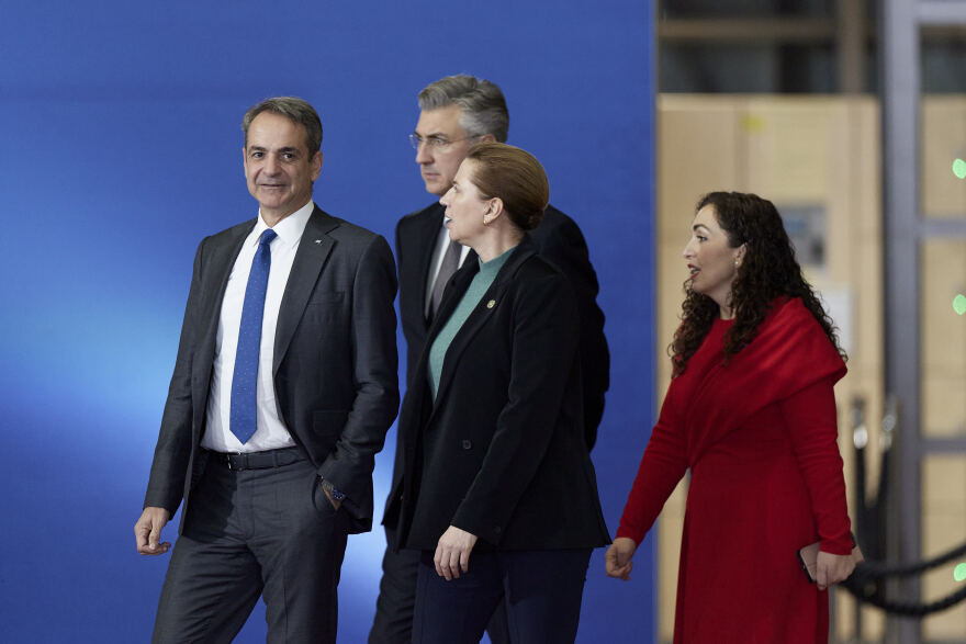 Ο Κυριάκος Μητσοτάκης στη Σύνοδο Κορυφής ΕΕ-Δυτικών Βαλκανίων - Δείτε βίντεο και φωτογραφίες