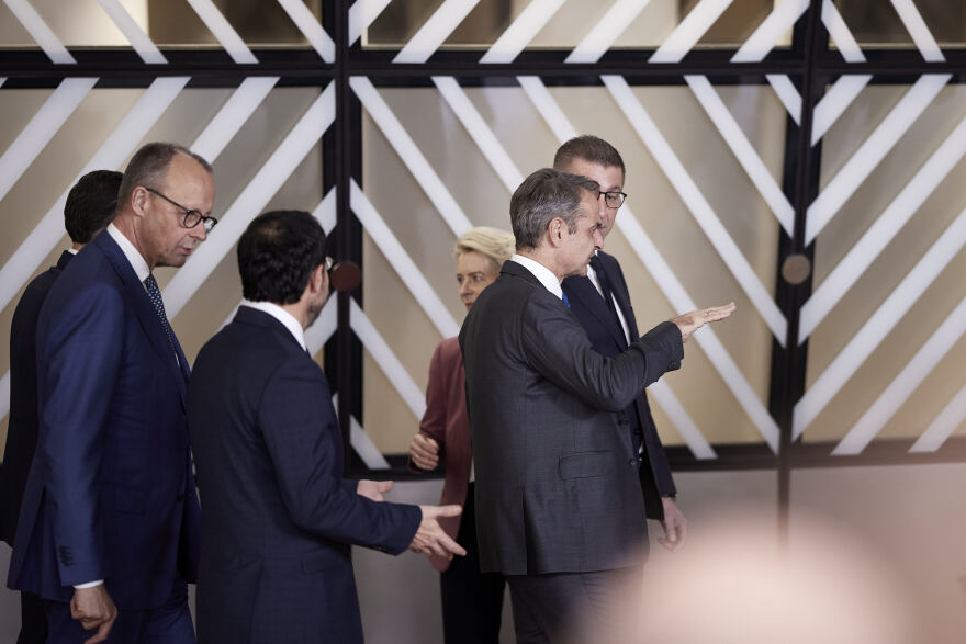 Ο Κυριάκος Μητσοτάκης στη Σύνοδο Κορυφής ΕΕ-Δυτικών Βαλκανίων - Δείτε βίντεο και φωτογραφίες