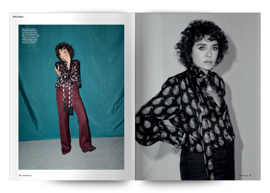 Η Βαλέρια Γκολίνο στο γιορτινό εξώφυλλο του Marie Claire Ιανουαρίου!