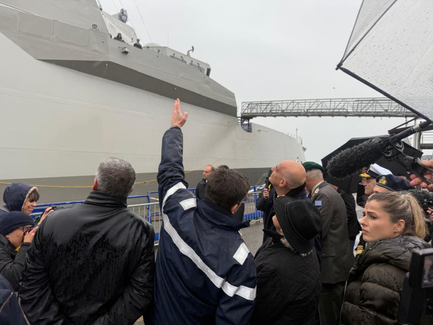 Παραδόθηκε η φρεγάτα Κίμων - «Με τις τέσσερις Belharra ο Ελληνισμός έχει το ισχυρότερο Πολεμικό Ναυτικό της Ιστορίας του» είπε ο Δένδιας