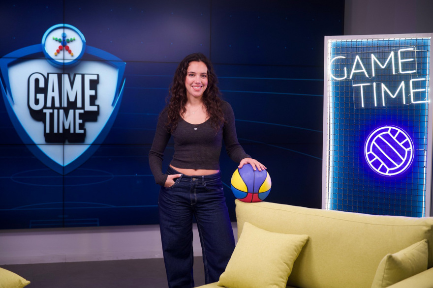 Η Σάντυ Χατζηϊωάννου στο Game Time