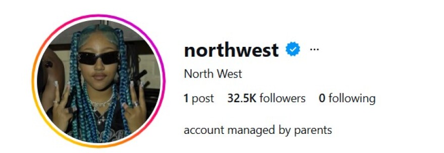 Η 12χρονη Νορθ Γουέστ έκανε λογαριασμό στο Instagram, παρά τις αντιρρήσεις του πατέρα της, Κάνιε Γουέστ 