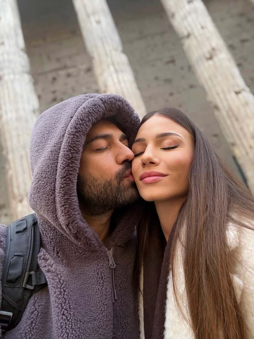 Αντρέας Γεωργίου: Η απόδραση με τη Σιμώνη Χριστοδούλου στη Ρώμη, δείτε φωτογραφίες