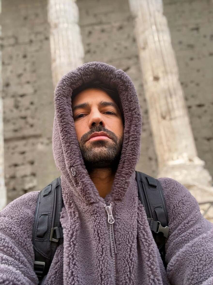 Αντρέας Γεωργίου: Η απόδραση με τη Σιμώνη Χριστοδούλου στη Ρώμη, δείτε φωτογραφίες