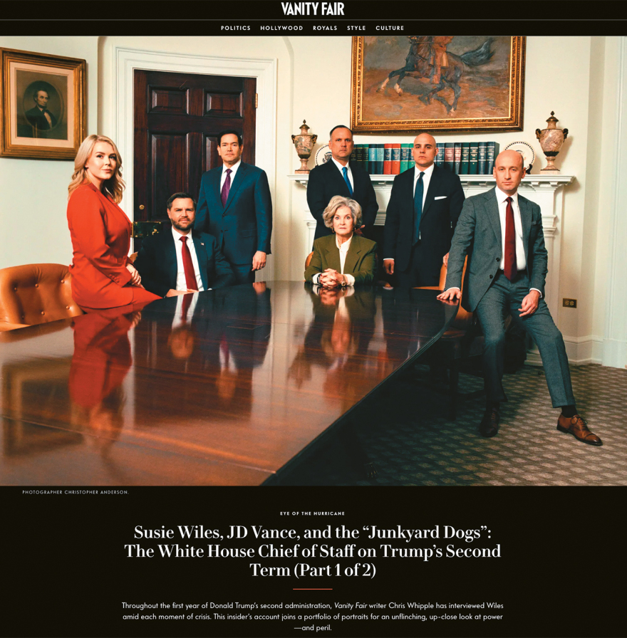 Όταν μίλησε η «Σιδηρά Παρθένα» του Τραμπ: Η Σούζι Γουάιλς αποκάλυψε τις συγκρούσεις στον Λευκό Οίκο, Βανς, Μασκ και Ρούμπιο διάδοχοι... σε αναμονή