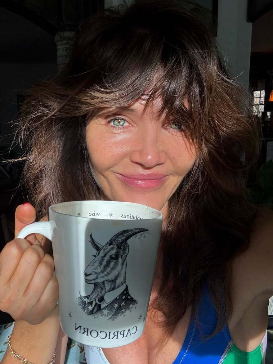 Η Έλενα Κρίστενσεν έκλεισε τα 57 και βούτηξε σε παγωμένα νερά