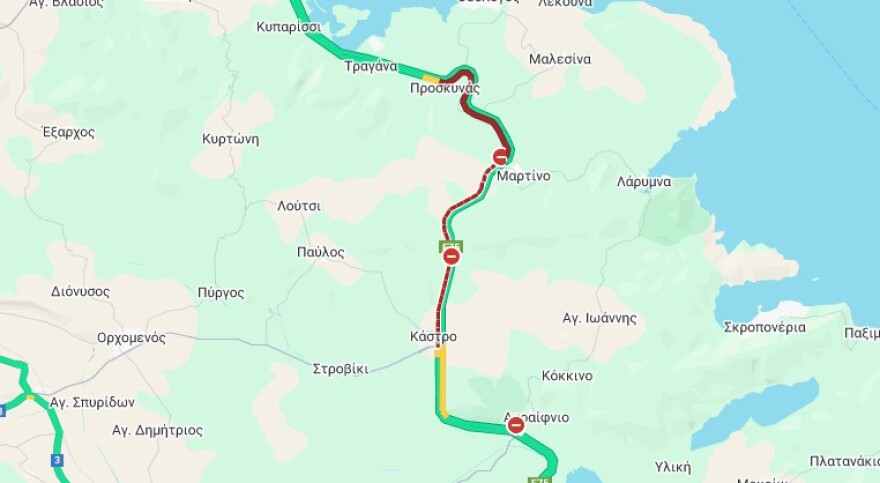 Μετ' εμποδίων η επιστροφή των εκδρομέων: Ουρές χιλιομέτρων σε Μπράλο, Μαρτίνο και Κάστρο εξαιτίας των μπλόκων