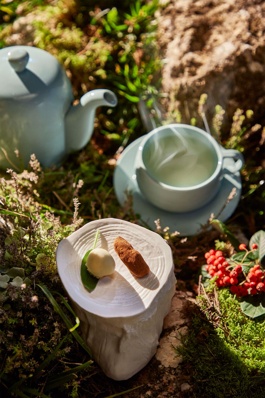 Τσάι με γεύση φύσης στο Monte Vista