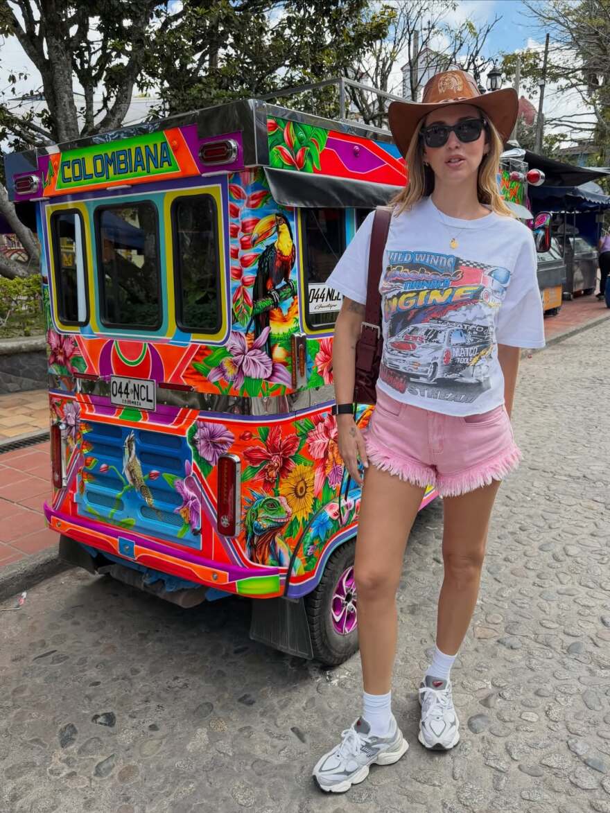 Κιάρα Φεράνι: Το φωτογραφικό άλμπουμ από το ταξίδι της στην Κολομβία
