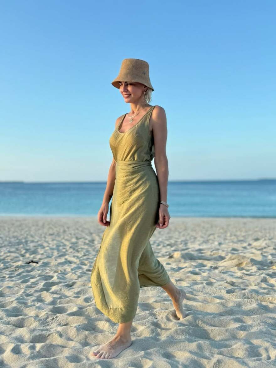 Η Χριστίνα Κοντοβά ταξίδεψε με την κόρη της στη Ζανζιβάρη για να υποδεχτούν το νέο έτος