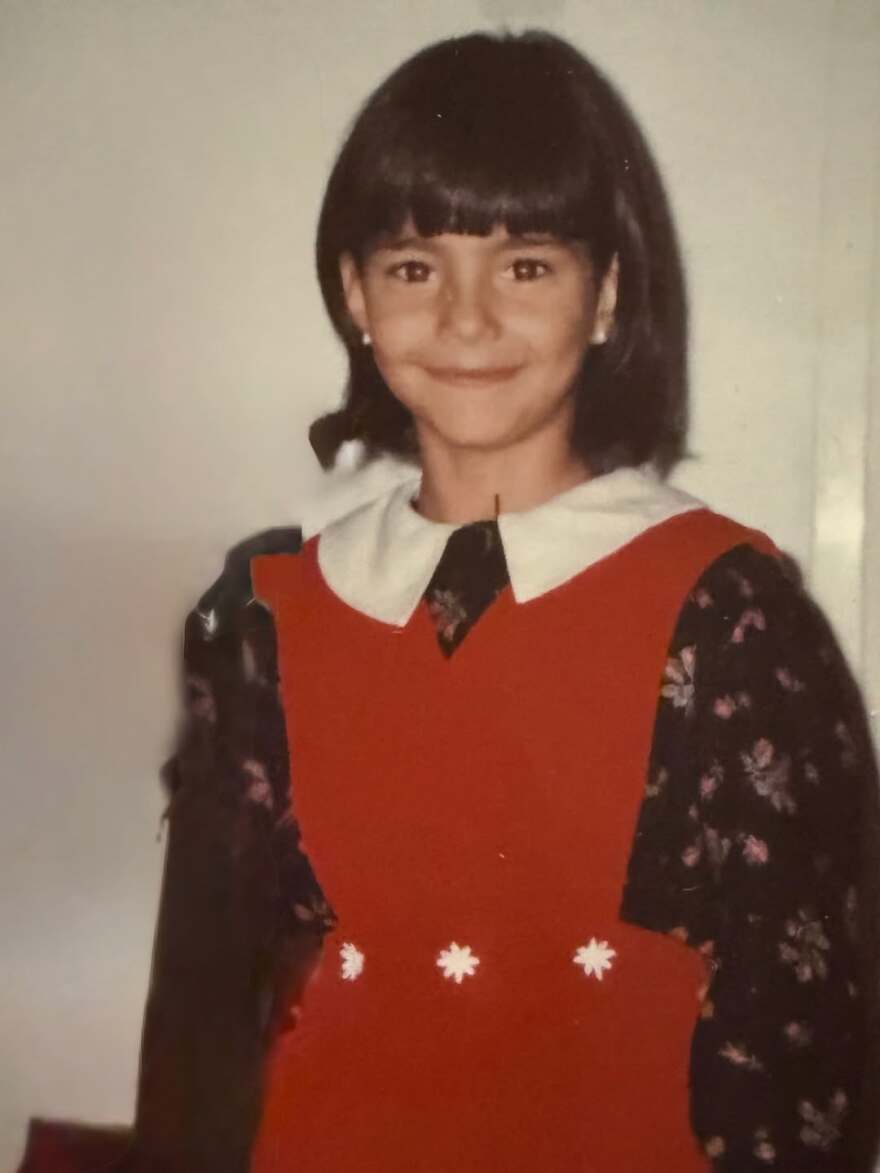 Η Ηλιάνα Παπαγεωργίου μοιράστηκε φωτογραφία από την παιδική της ηλικία