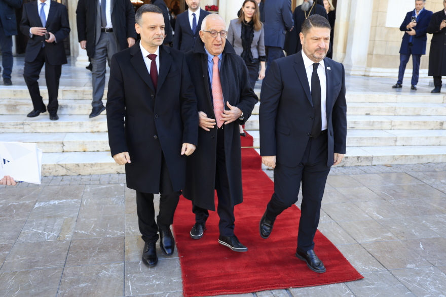 Ο πρώτος καφές του 2026 στο Κολωνάκι για Τασούλα, Μητσοτάκη, Κακλαμάνη και Γεωργιάδη, δείτε βίντεο και φωτογραφίες