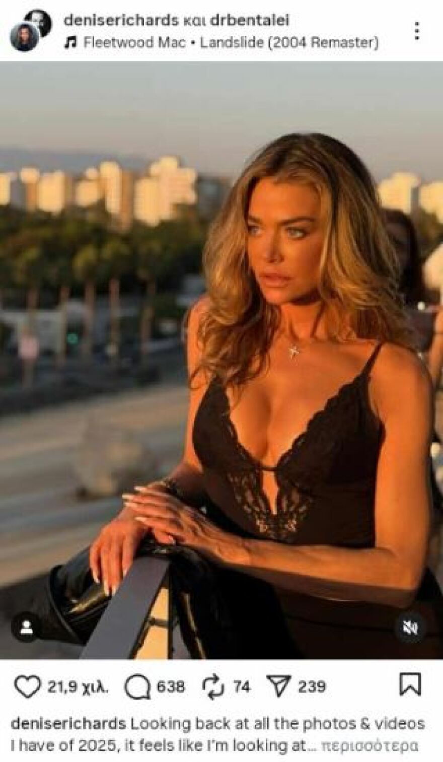 Ντενίζ Ρίτσαρντς: Το 2025 ήταν μια από τις πιο επώδυνες χρονιές που έχω ζήσει, αλλά πλέον νιώθω ξανά ο εαυτός μου