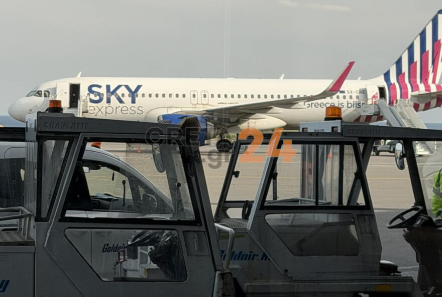 Μεγάλη ταλαιπωρία για τους  επιβάτες και στο αεροδρόμιο «Ν. Καζαντζάκης» στο Ηράκλειο Κρήτης