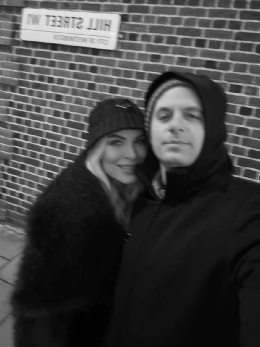 Η Κατερίνα Καινούργιου και ο Παναγιώτης Κουτσουμπής ταξίδεψαν στο Λονδίνο
