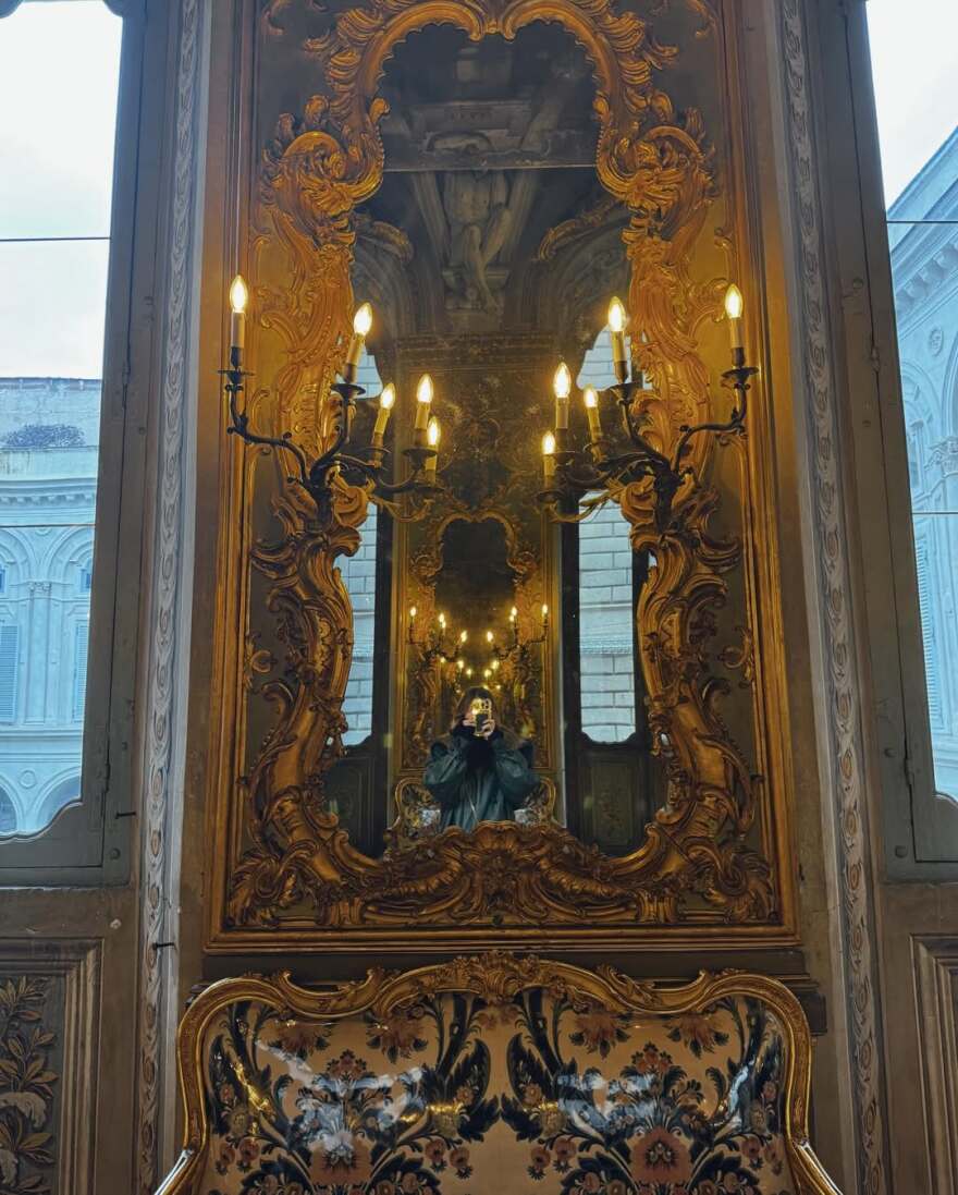 Η Κλέλια Ανδριολάτου ταξίδεψε στη Ρώμη, δείτε φωτογραφίες