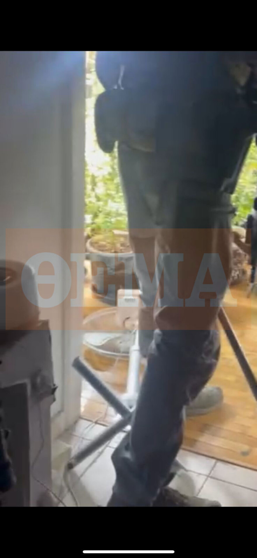 Σύλληψη δύο Αιγυπτίων στην Καλλιθέα που καλλιεργούσαν κάνναβη - Δείτε φωτογραφίες