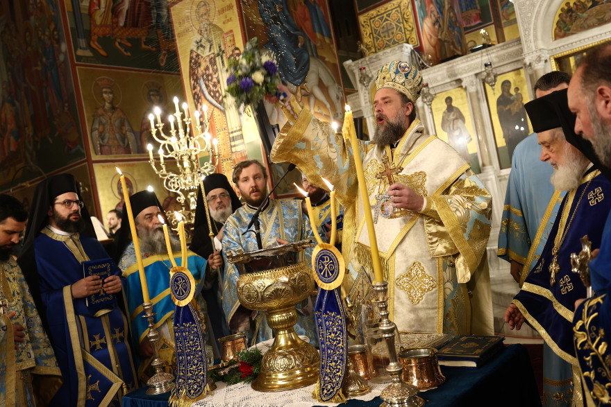 Δείτε φωτογραφίες από τον εορτασμό των Θεοφανίων στη Θεσσαλονίκη