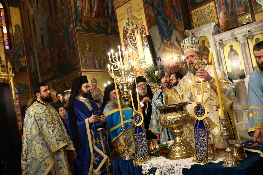 Δείτε φωτογραφίες από τον εορτασμό των Θεοφανίων στη Θεσσαλονίκη