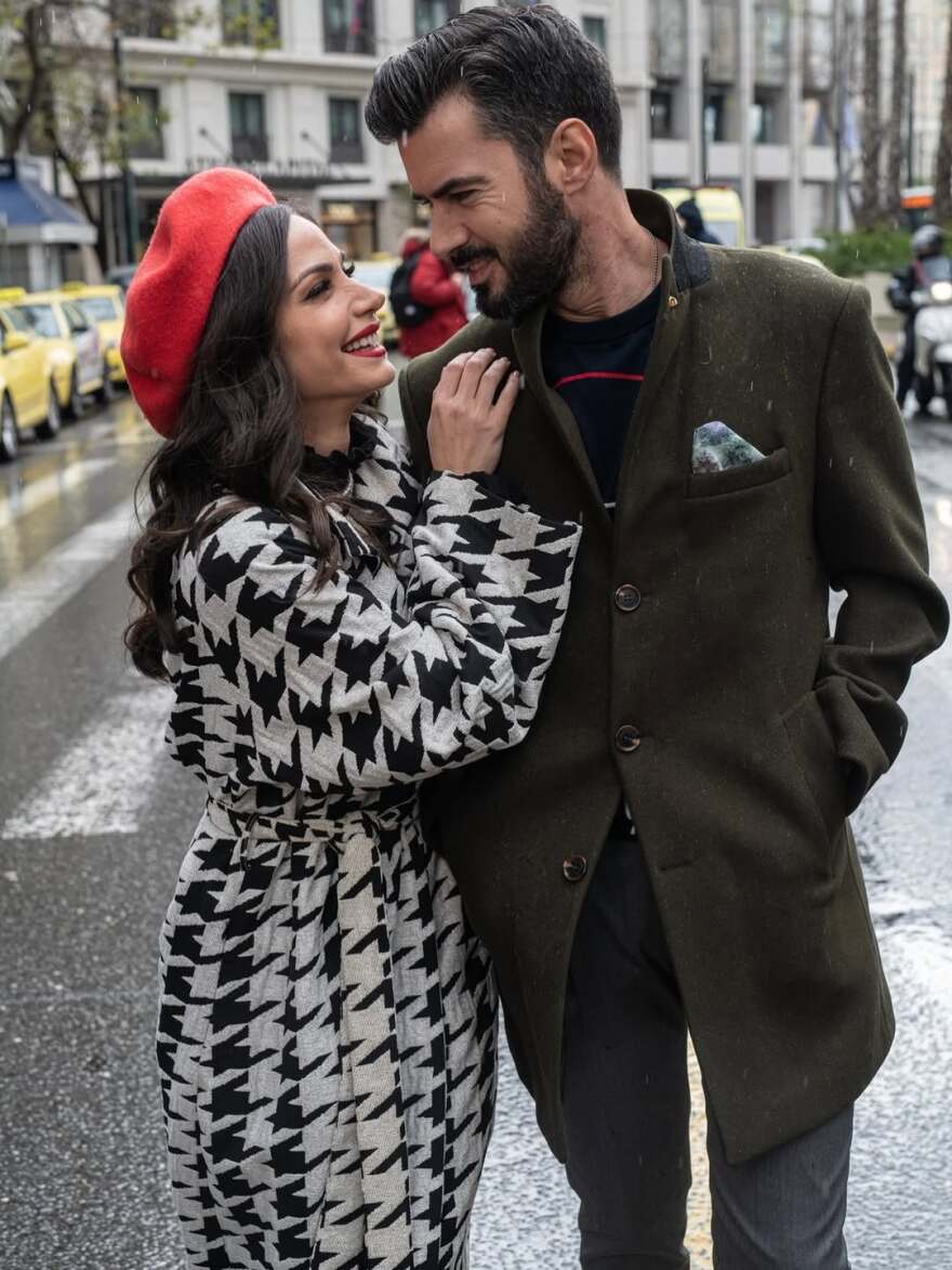 Η Κατερίνα Γερονικολού ευχήθηκε στον Γιάννη Τσιμιτσέλη για την ονομαστική του γιορτή δημοσιεύοντας κοινές τους φωτογραφίες