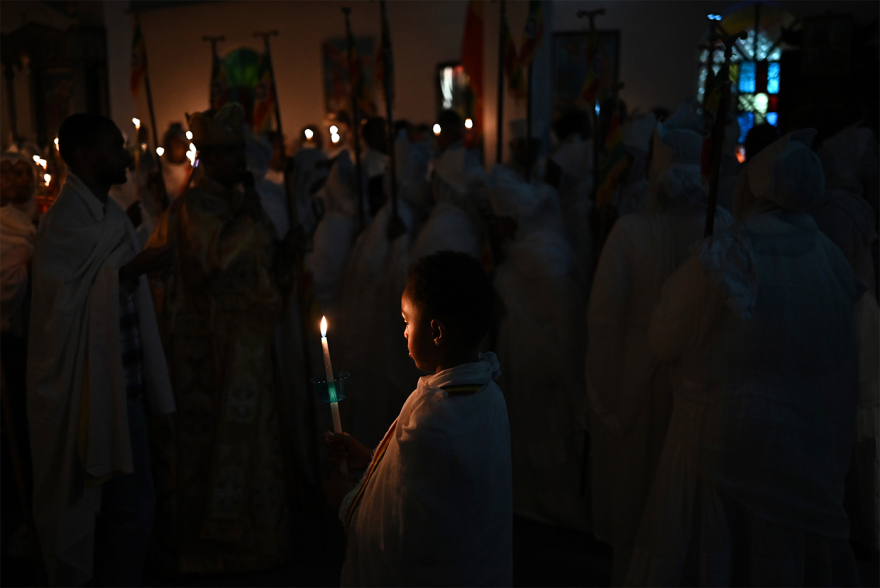 Οι Ορθόδοξοι Αιθίοπες της Αθήνας γιόρτασαν τα Χριστούγεννα στο Πολύγωνο, δείτε φωτογραφίες και βίντεο