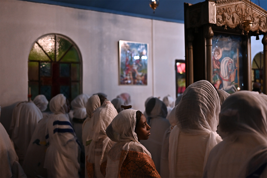 Οι Ορθόδοξοι Αιθίοπες της Αθήνας γιόρτασαν τα Χριστούγεννα στο Πολύγωνο, δείτε φωτογραφίες και βίντεο