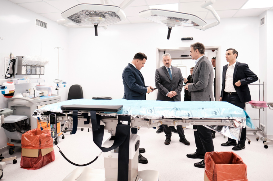 Στον Άγιο Σάββα ο Μητσοτάκης: Με την ανακαίνιση των χειρουργείων δεν θα έχουμε ουσιαστικές αναμονές για τους ασθενείς