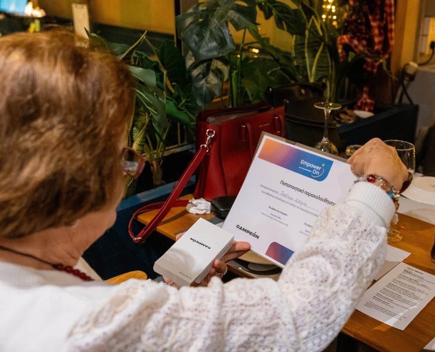 Empower On with Campeón: Πώς η ψηφιακή εκπαίδευση αλλάζει την καθημερινότητα της τρίτης ηλικίας