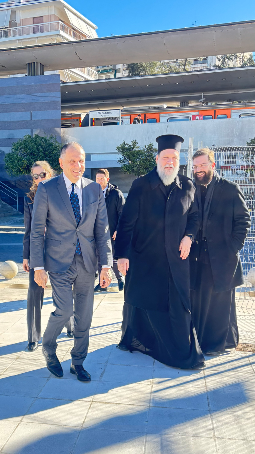 Επίσκεψη Γεραπετρίτη στο «Ιωνικό Κέντρο» της Ι.Μ. Νέας Ιωνίας