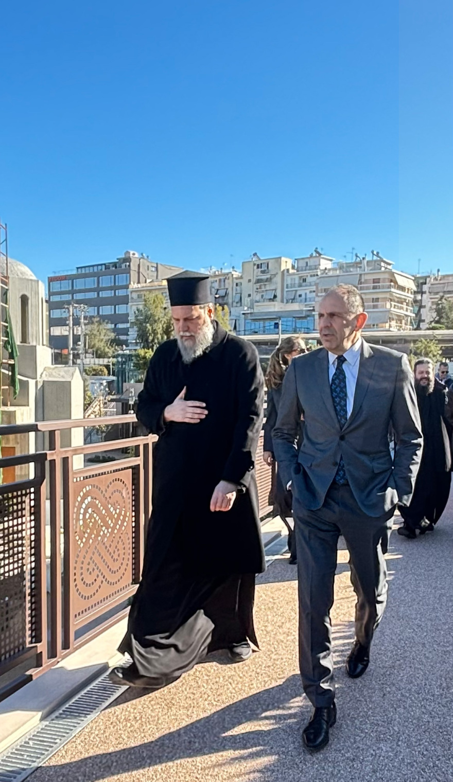 Επίσκεψη Γεραπετρίτη στο «Ιωνικό Κέντρο» της Ι.Μ. Νέας Ιωνίας