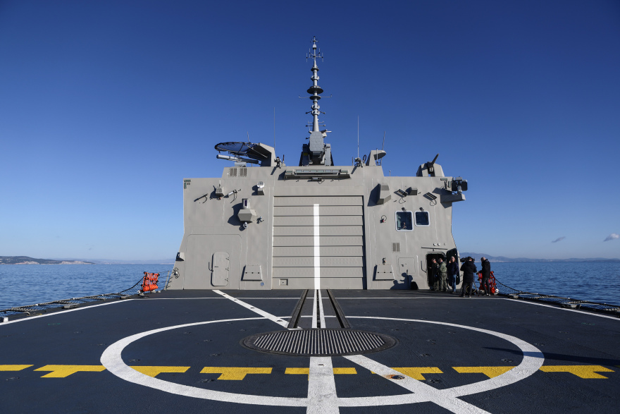 Το Πολεμικό Ναυτικό υποδέχθηκε τη φρεγάτα «Κίμων» - Μητσοτάκης: Χρέος μου να παραδώσω μία πατρίδα ασφαλέστερη απ’ ό,τι την παρέλαβα