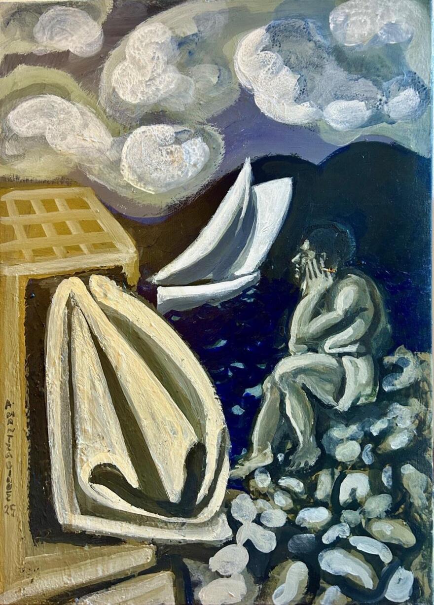 Τάσος Μαντζαβίνος: Στη Γκαλερί Σκουφά φιλοξενείται η νέα του έκθεση - Δείτε φωτογραφίες