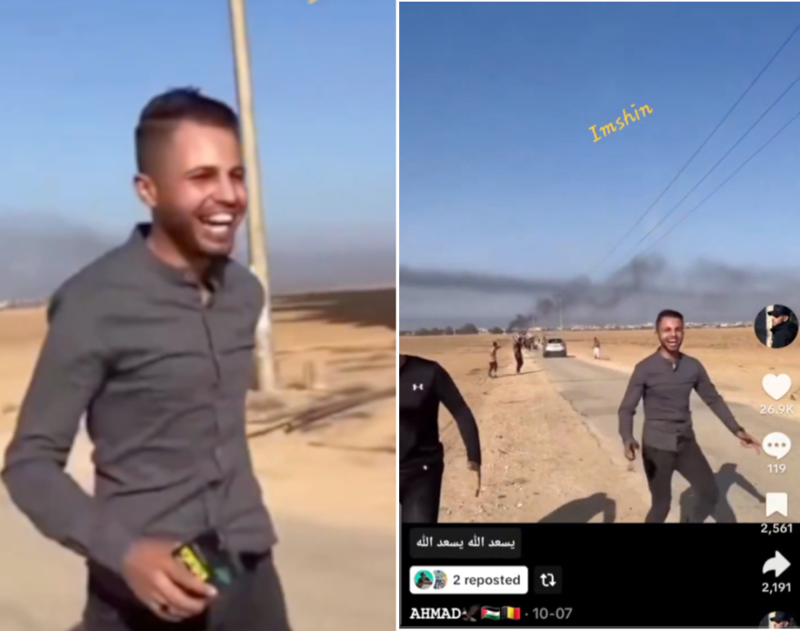 Η Ελλάδα ανακαλεί το άσυλο από Παλαιστίνιο που πανηγύριζε με τρομοκράτες της Χαμάς τις σφαγές στο Ισραήλ - Δείτε βίντεο και φωτογραφίες