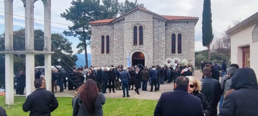 Αιτωλοακαρνανία: Το τελευταίο «αντίο» στον 50χρονο κοινοτάρχη που δολοφονήθηκε από τον 44χρονο