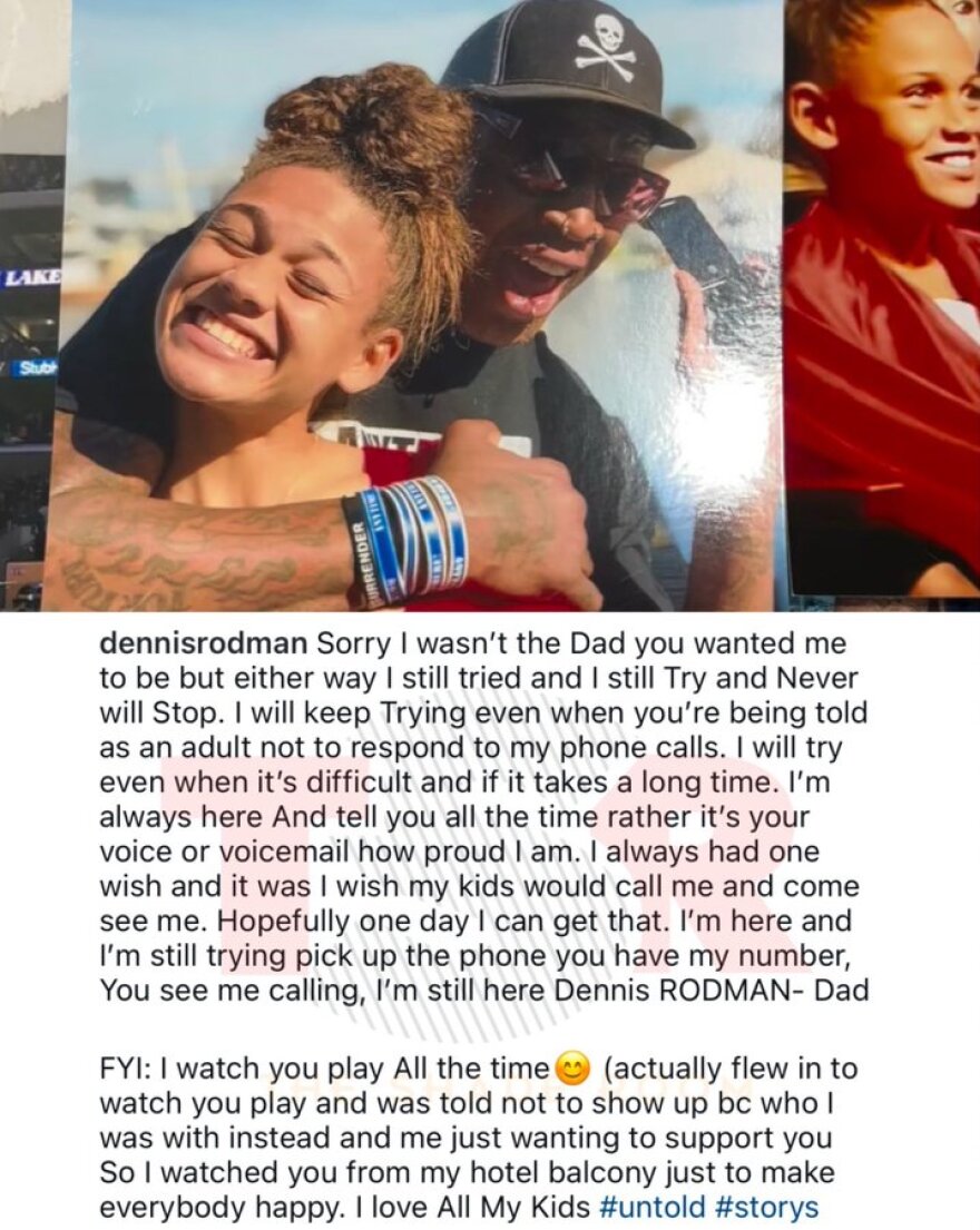 Η κόρη του Ντένις Ρόντμαν έγινε η πιο ακριβοπληρωμένη ποδοσφαιρίστρια στον κόσμο
