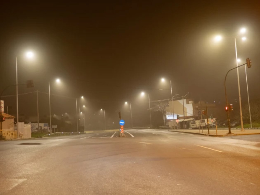 Η αφρικανική σκόνη σκέπασε το Ηράκλειο στην Κρήτη, δείτε φωτογραφίες